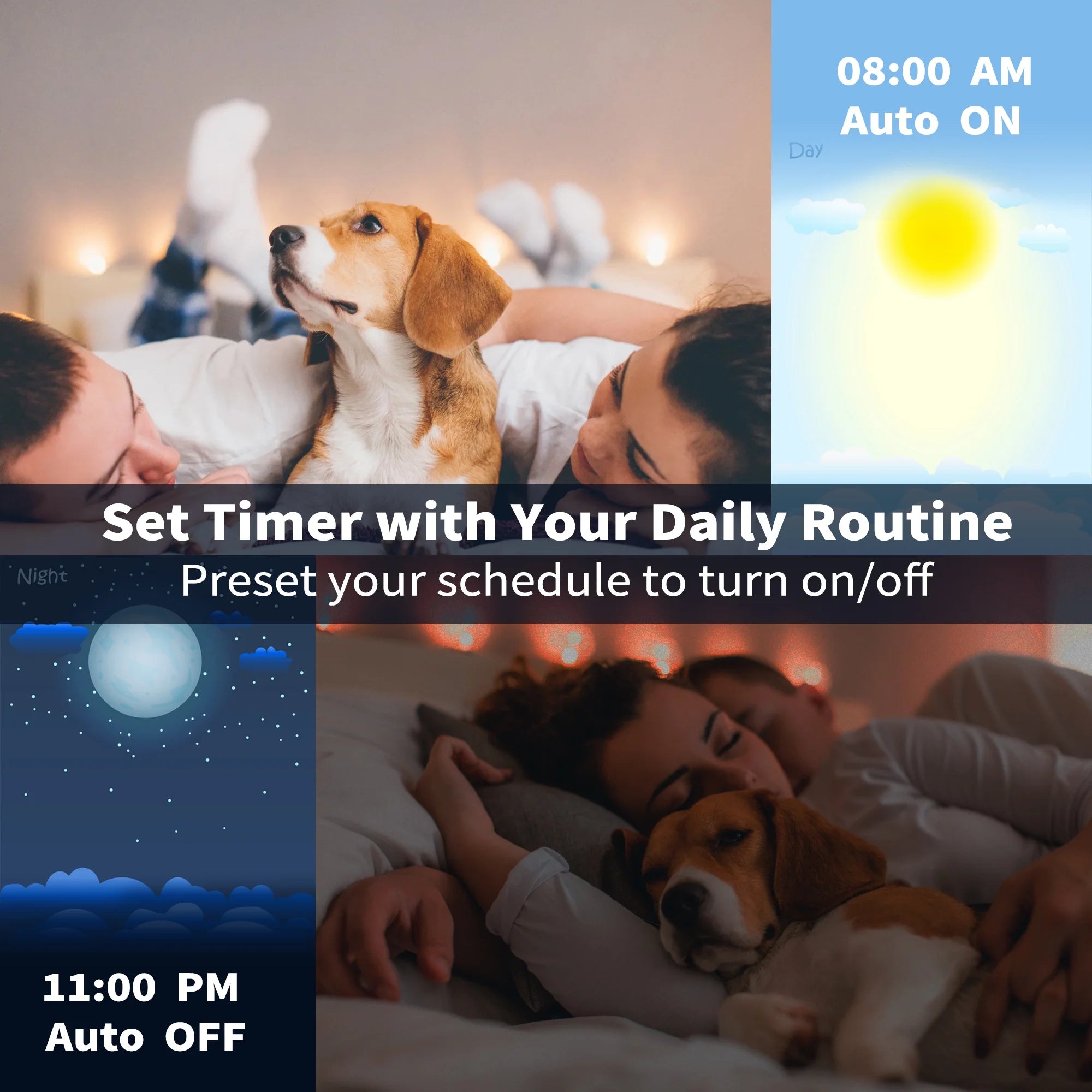 100FT Led Lights,Music Sync Strip Lights with APP and Remote Control,Rgb Color Changing Lights for Bedroom Indoor Decor(2 Rolls of 50Ft)