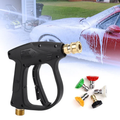 Pressure Washer Gun 4000 PSI Car Wash Foam Spray Wand
