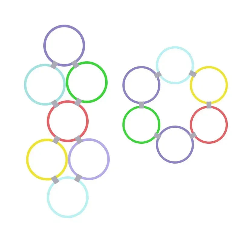 Champion Sports Speed Ring Set Multi-Color, One Size