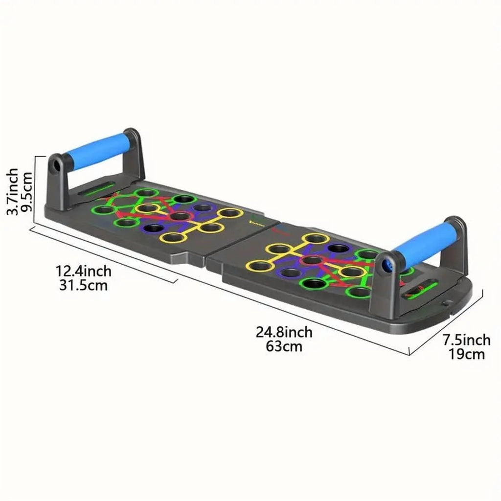 28 in 1 Push up Rack Board System Fitness Workout Train Home Gym Exercise Stands