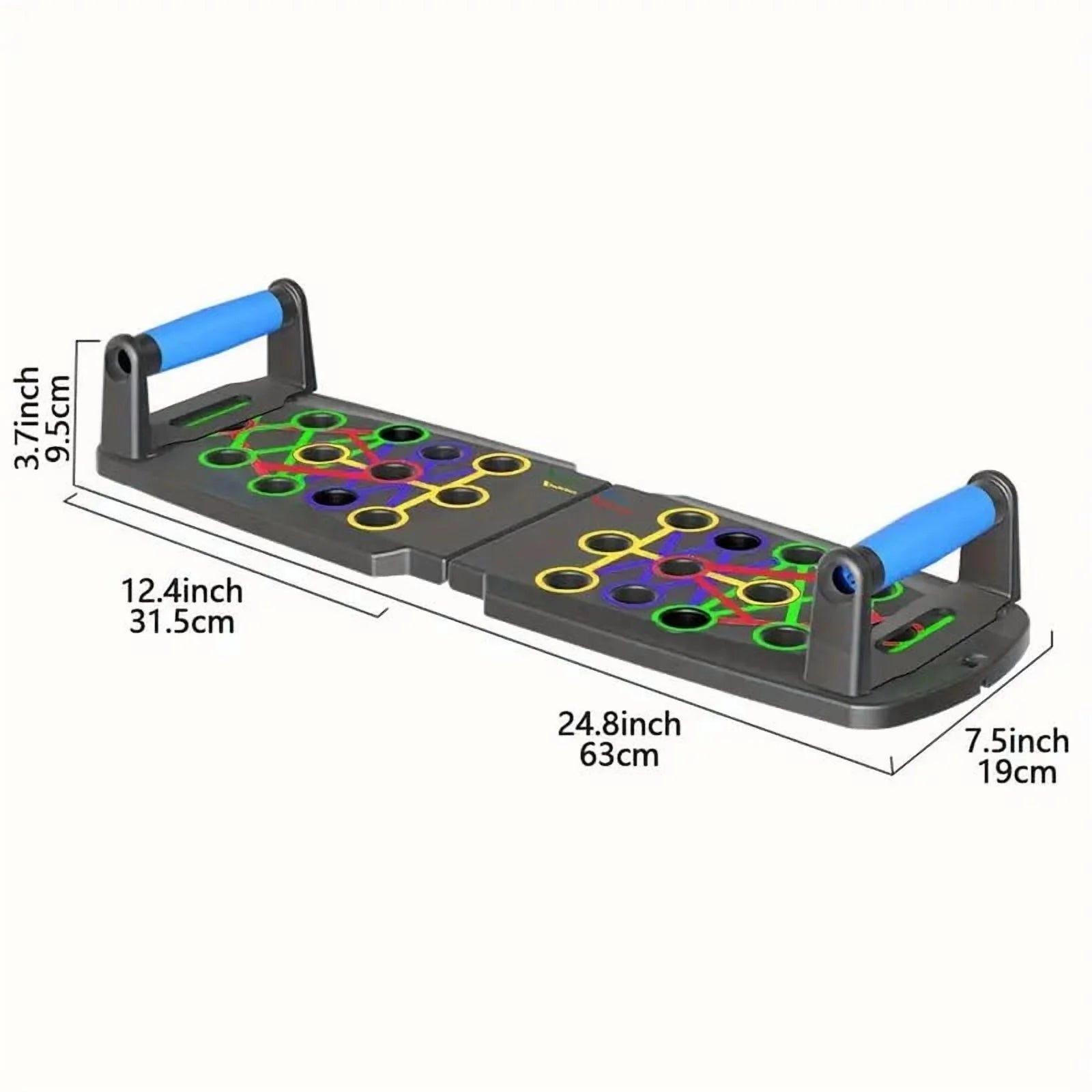 28 in 1 Push up Rack Board System Fitness Workout Train Home Gym Exercise Stands