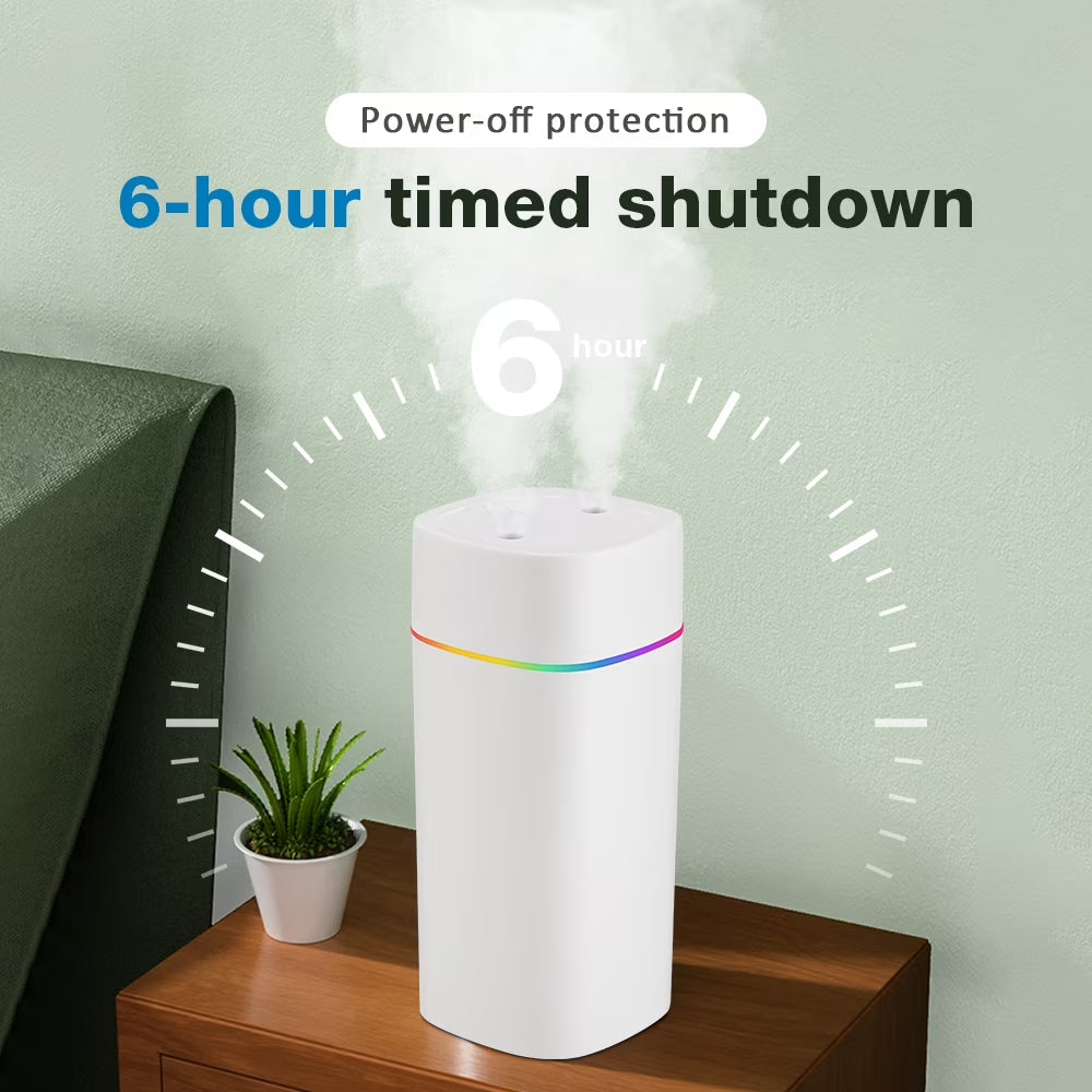 Humidifier for Bedroom & Large Rooms - 2025 New 12H Quiet Operation, LED Night Light, Safe Mist for Babies, Kids & Adults