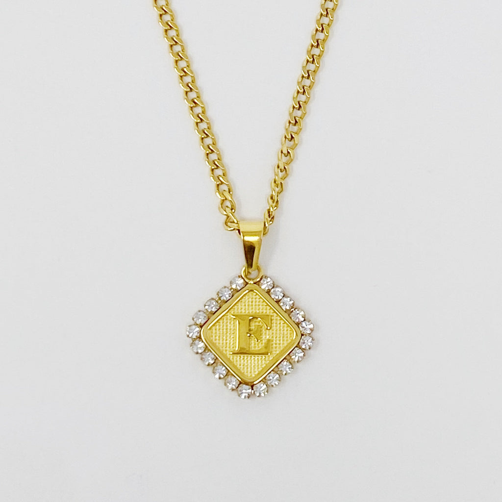 Aztec Delight Initial Necklace