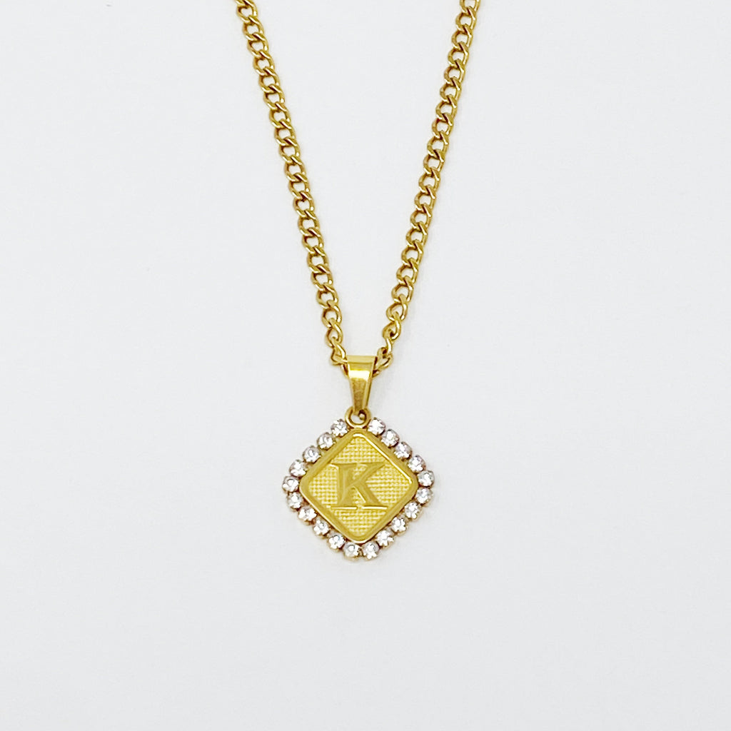Aztec Delight Initial Necklace