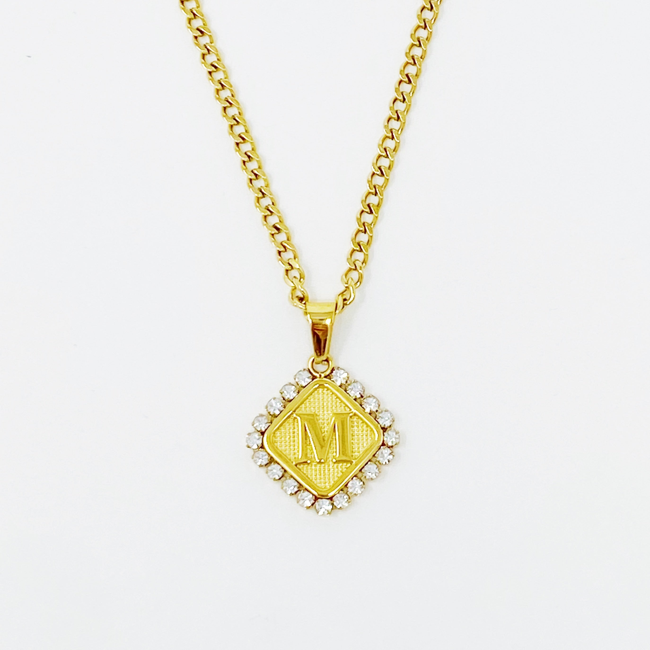 Aztec Delight Initial Necklace
