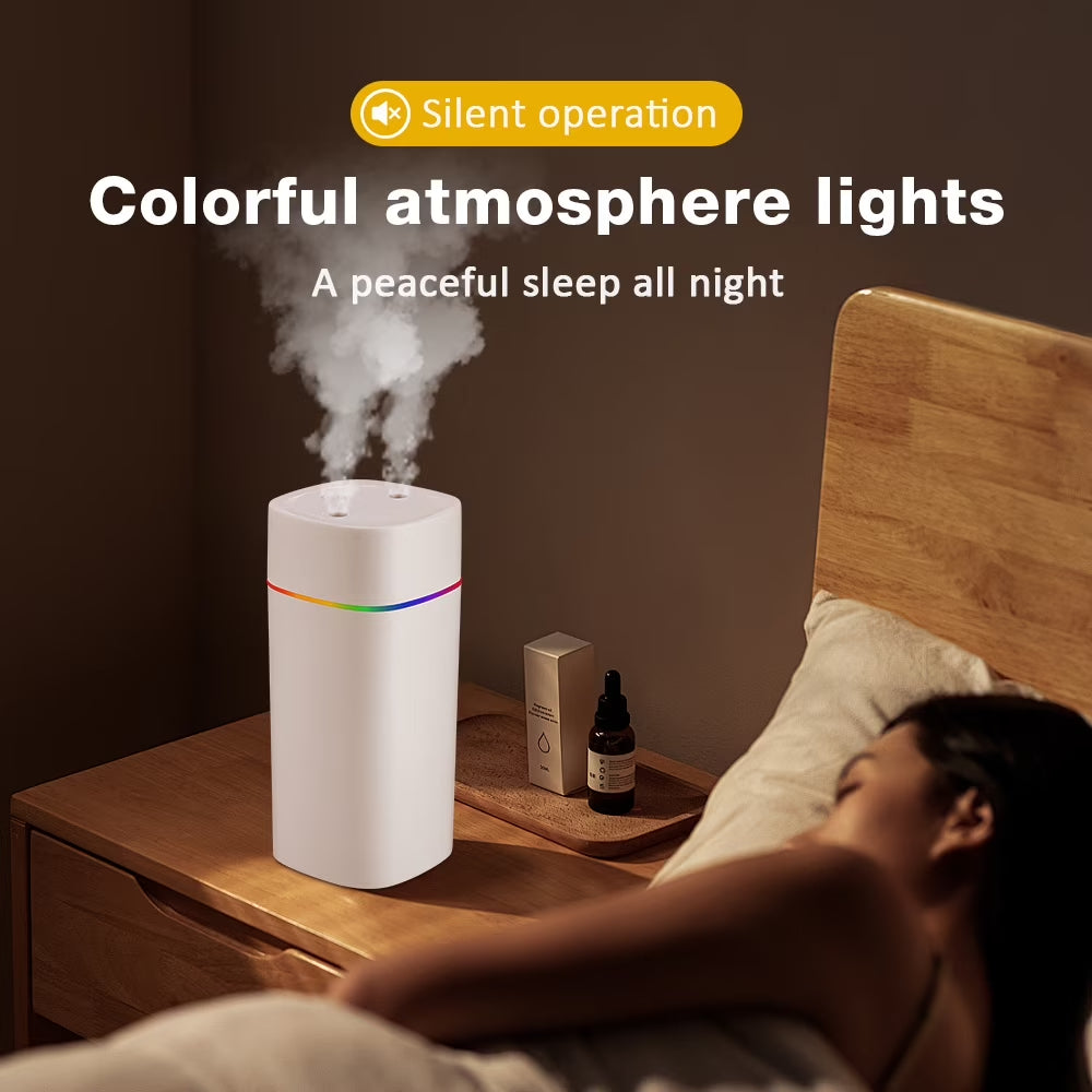 Humidifier for Bedroom & Large Rooms - 2025 New 12H Quiet Operation, LED Night Light, Safe Mist for Babies, Kids & Adults
