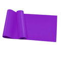 Purple Yoga Pilates Resistance Band Long Training Stretch Bands for Physical Therapy Lower Body Home Gym Strength Elastic Exercise Band