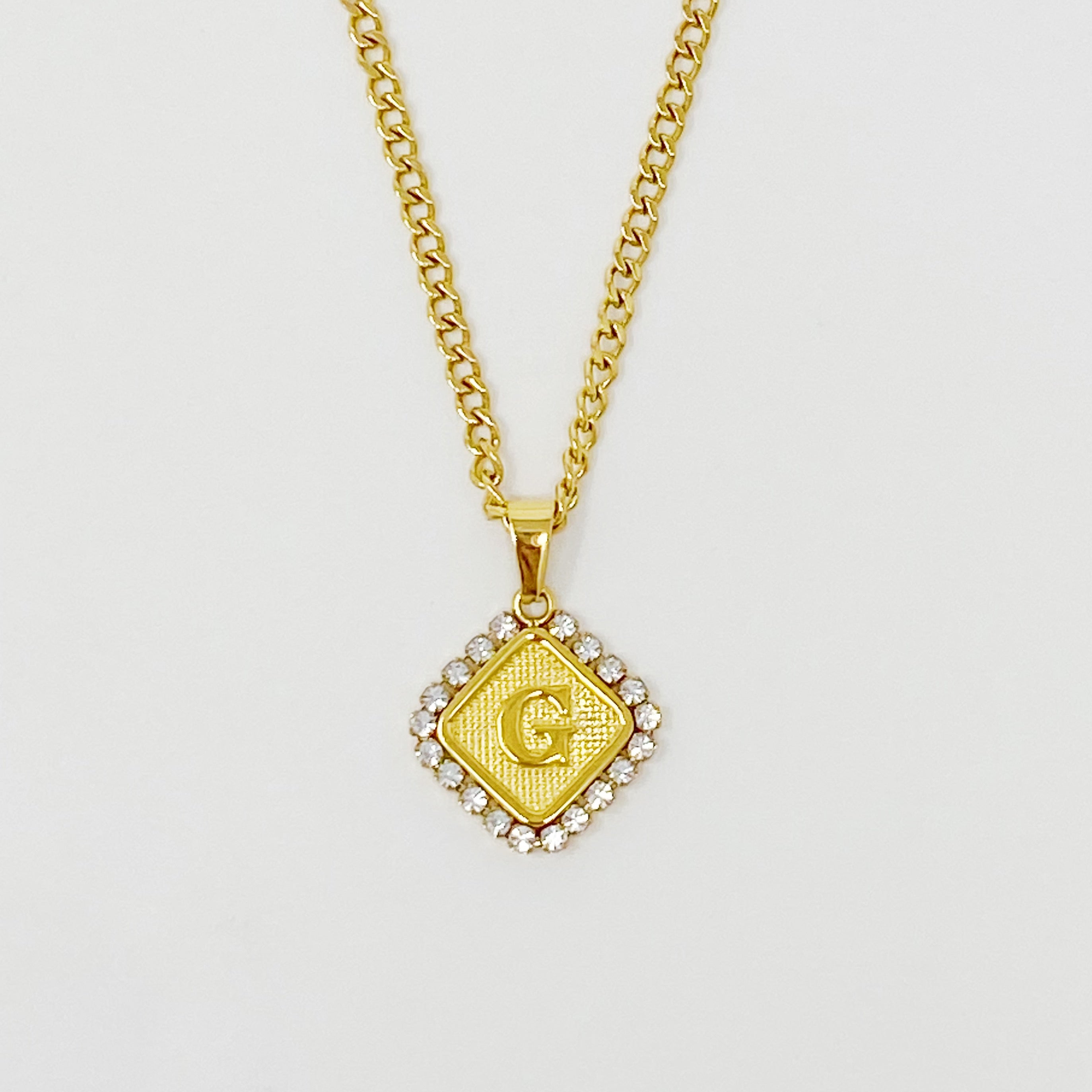 Aztec Delight Initial Necklace