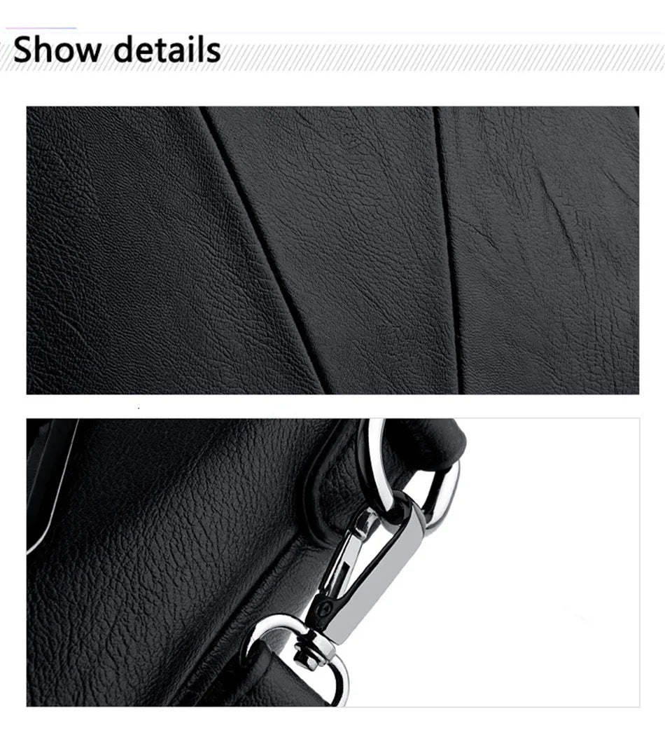 PU Leather Handbag for Women Crossbody Shoulder Tote Bag