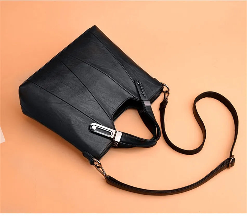 PU Leather Handbag for Women Crossbody Shoulder Tote Bag