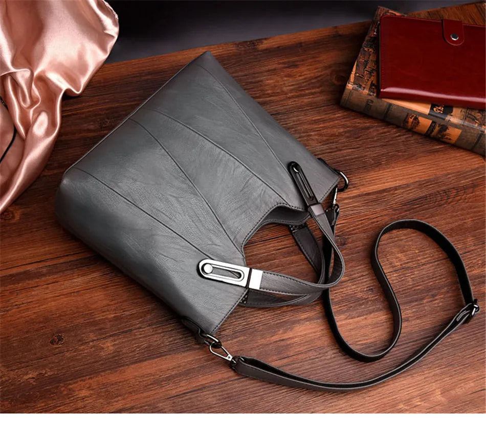 PU Leather Handbag for Women Crossbody Shoulder Tote Bag