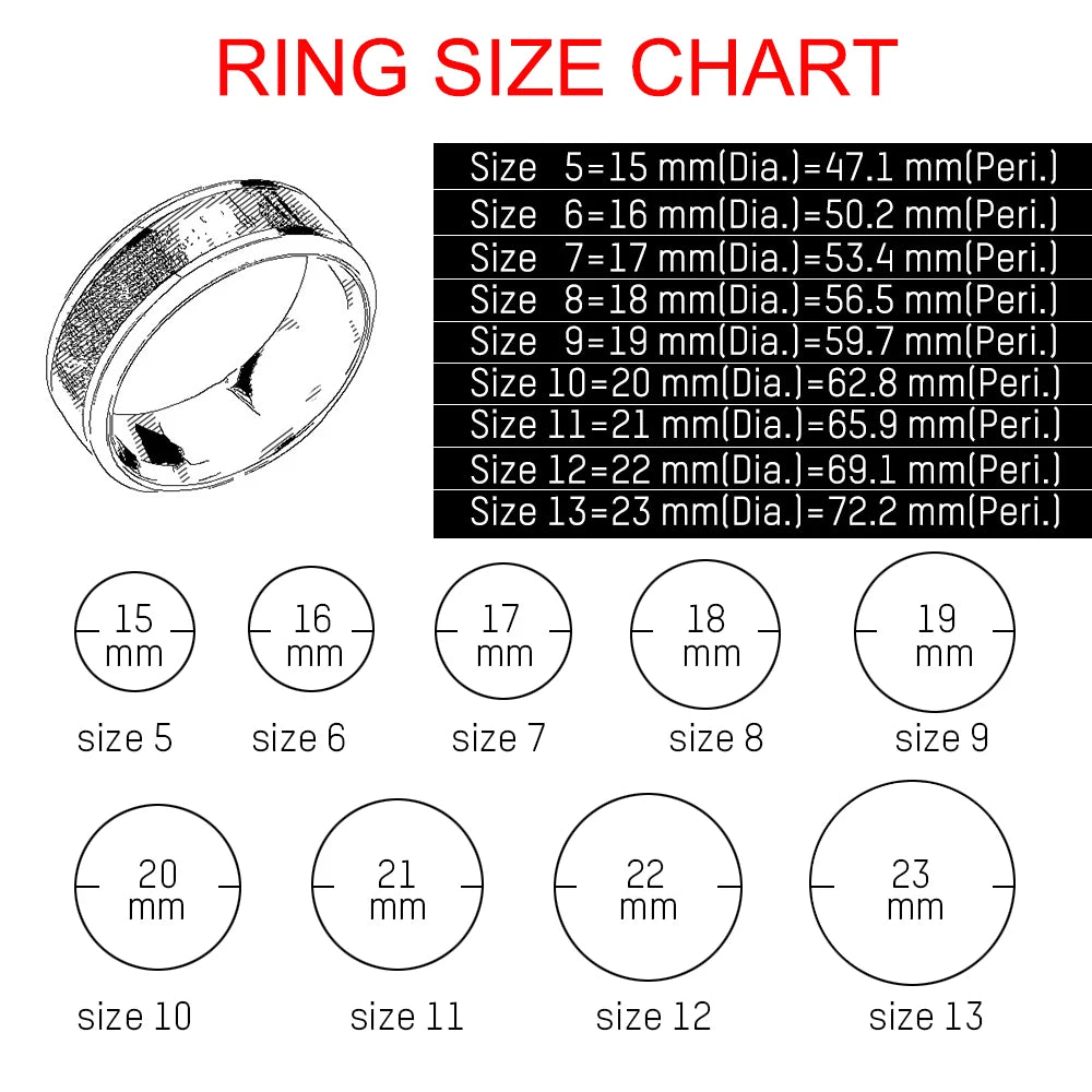 Couple Rings Zircon Women Ring and Stainless Steel Men Ring Set