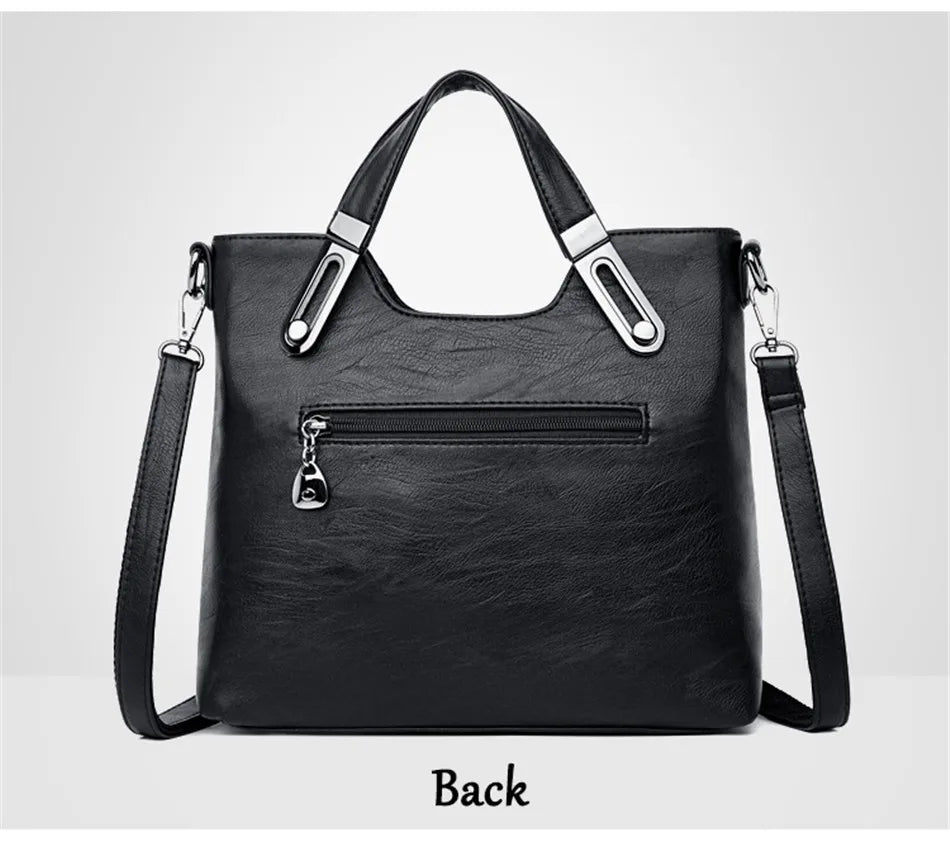 PU Leather Handbag for Women Crossbody Shoulder Tote Bag