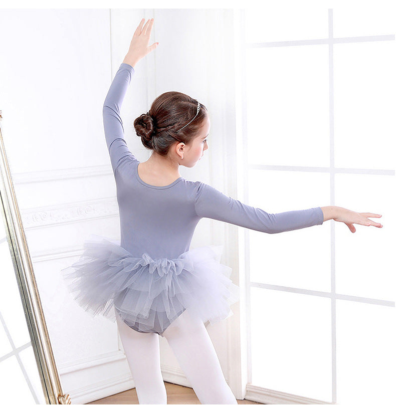 Girls Tutu Dress Lace Ballet Pettiskirt Sleeveless Dress