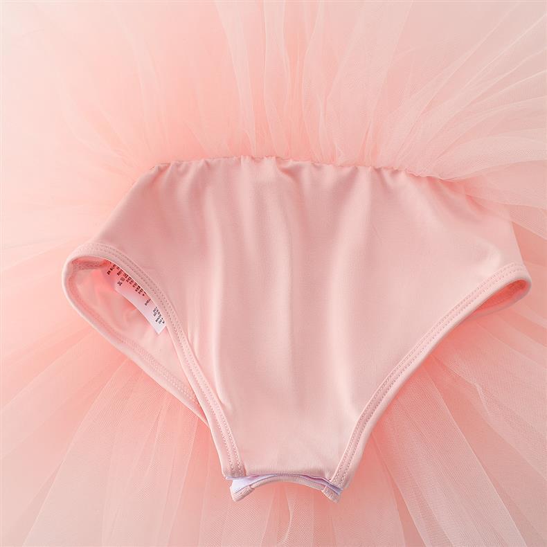 Girls Tutu Dress Lace Ballet Pettiskirt Sleeveless Dress