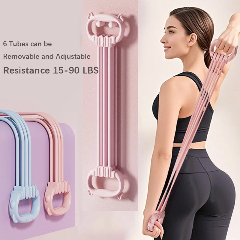 Yoga Stretching Belt Elastic Stretch Strap for Shoulder Practice