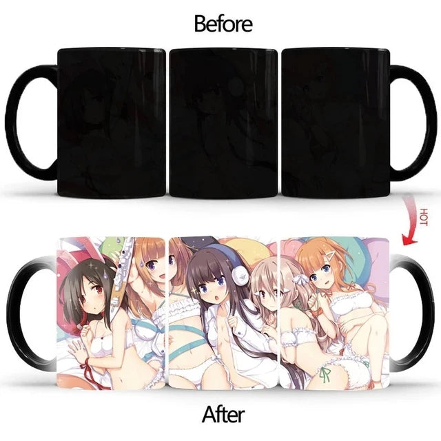 Color Changing Mug Creative Magic Hot Drink Cup