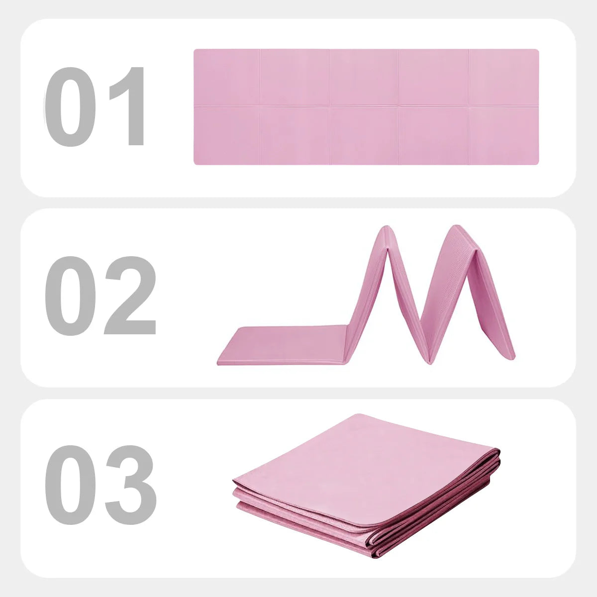 Yoga Mat Pilates Fitness Mat 3/4/6mm Thicknes Non Slip Yoga Cushion Travel Fitness Exercise Pad for Women Home Gym Floor Workout - Smart Living Store