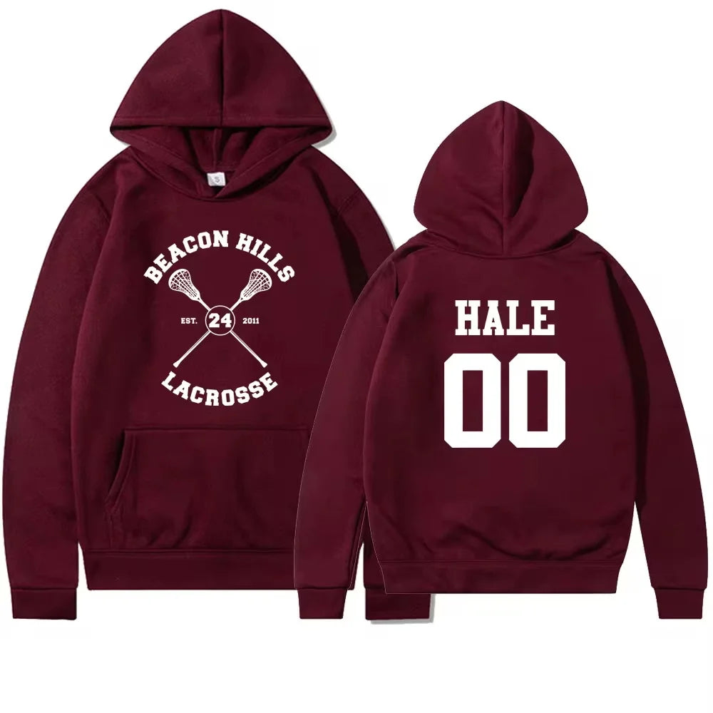 Teen Wolf Hoodie Beacon Hills Graphic Pullover Sweatshirt