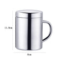 Insulated Coffee Mug 400ML Double Wall Stainless Steel Cup