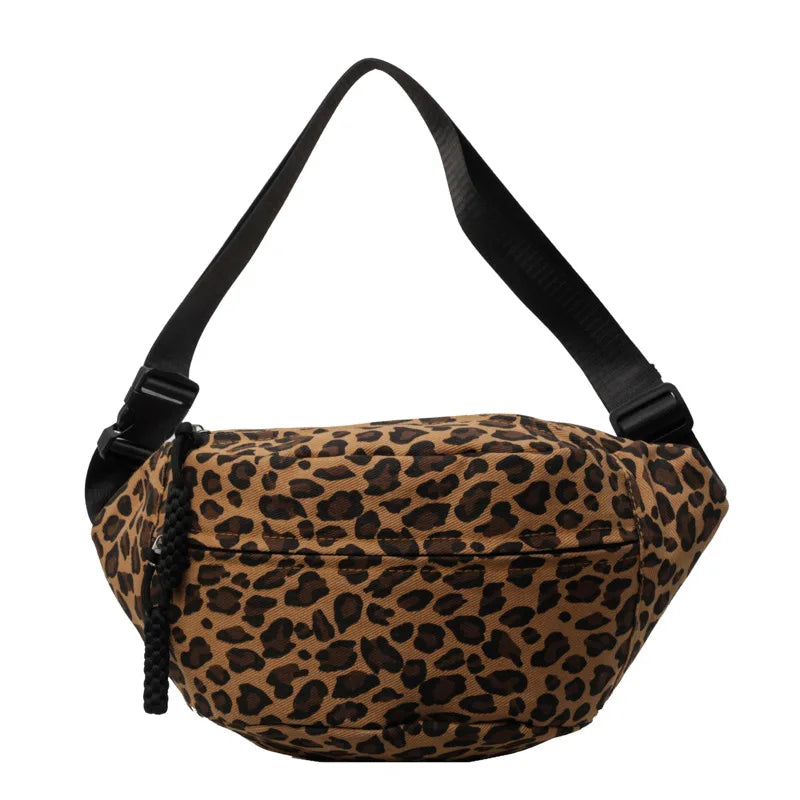 Leopard Print Waist Bag Fashion Fanny Pack Phone Purse