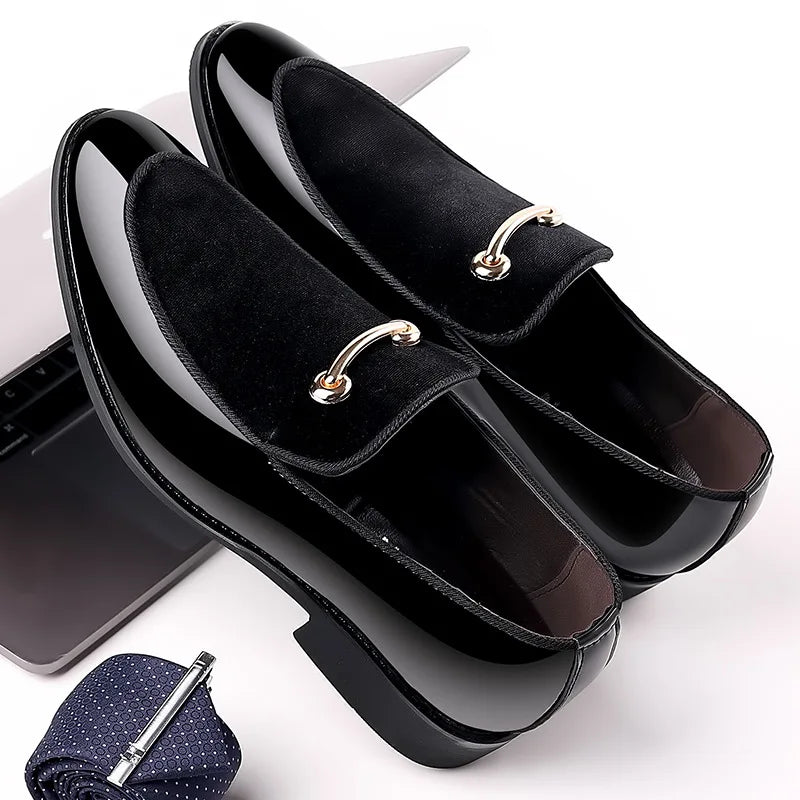 Suede Shoes for Men Italian Style Oxford Wedding Shoes