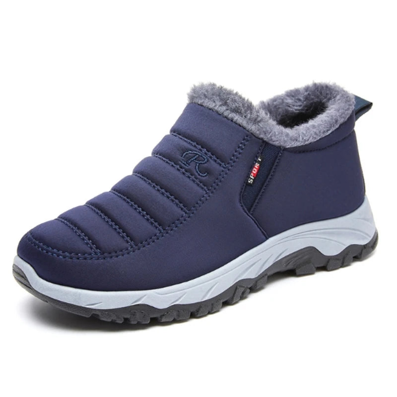 Men Winter Shoes Casual Cotton Warm Chunky Sole Shoes