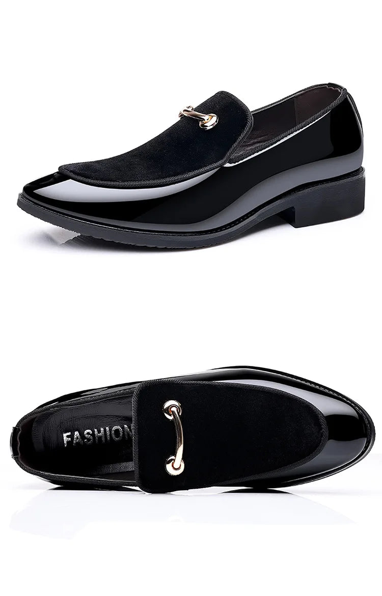 Suede Shoes for Men Italian Style Oxford Wedding Shoes