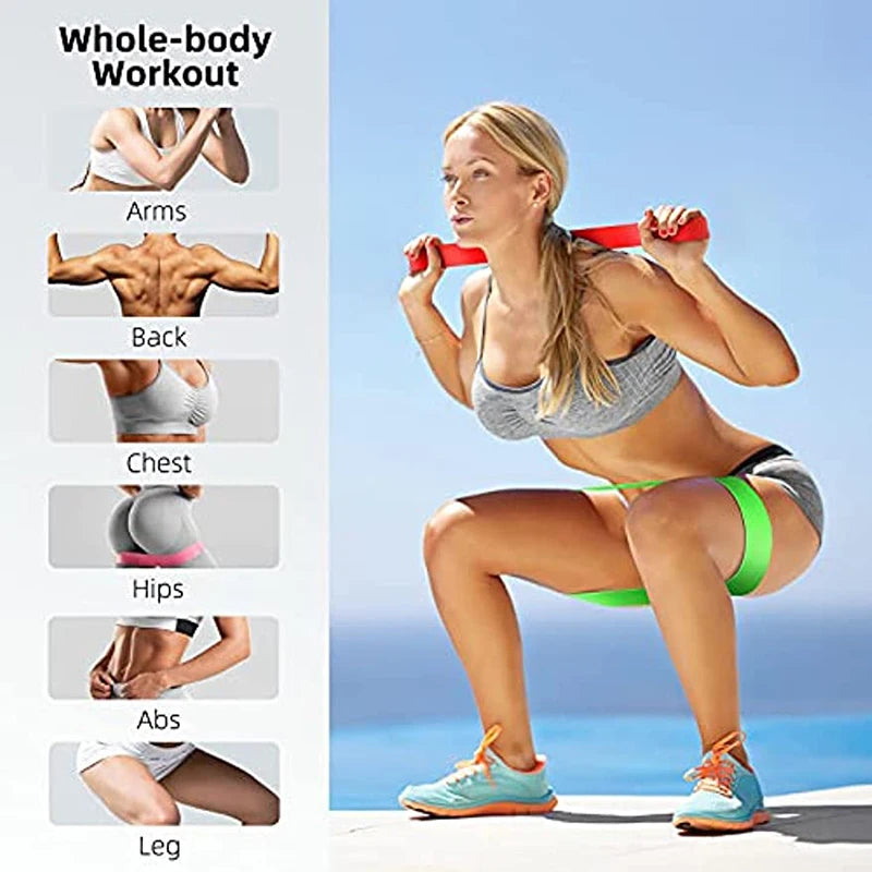 Resistance Bands Exercise Workout Bands for Booty and Legs