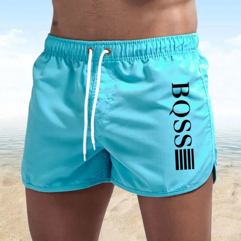 Men Swim Shorts Fast Drying Breathable Beach Shorts