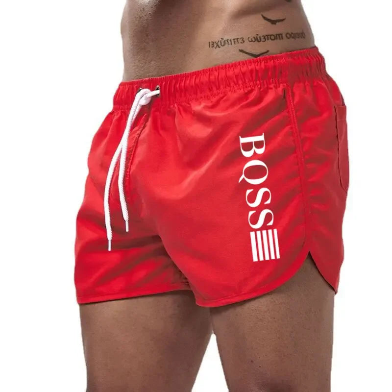 Men Swim Shorts Fast Drying Breathable Beach Shorts