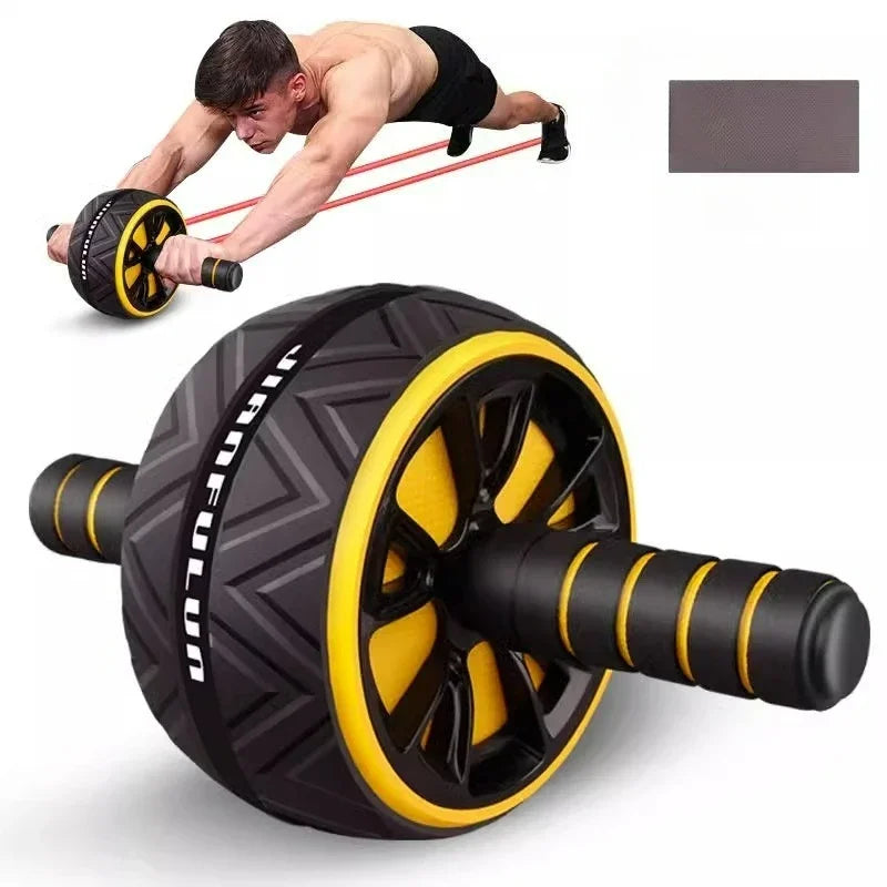 Ab Roller Wheel For Abs Core Workout Non-Slip Home Gym Fitness Equipment Men Women Abdominal Training Exercise - Smart Living Store