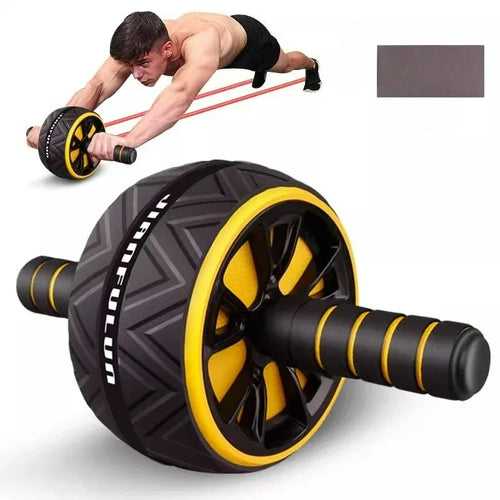 Ab Roller Wheel For Abs Core Workout Non-Slip Home Gym Fitness Equipment Men Women Abdominal Training Exercise - Smart Living Store