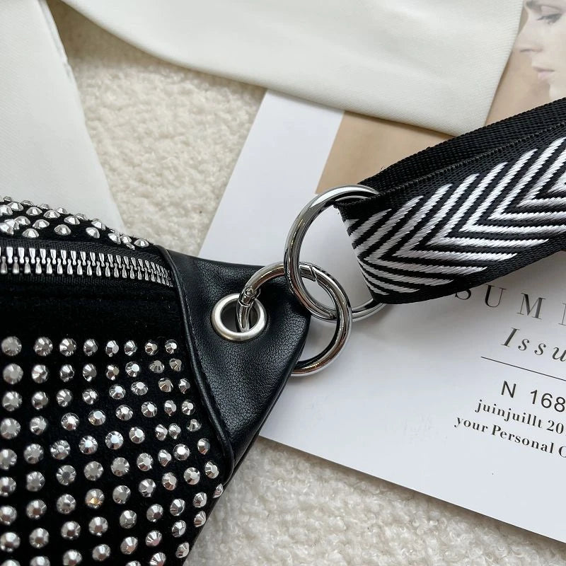 Lady Waist Bag Fashion Chain Crossbody Chest Bag