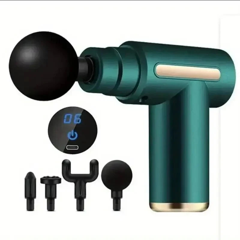Mini Muscle Massage Gun Portable Deep Percussion Body Massager
