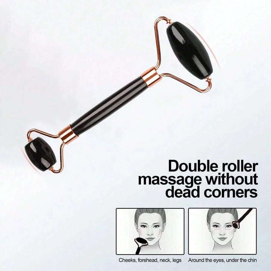 Ice Face Roller Facial Roller GuaSha Face Tool Set