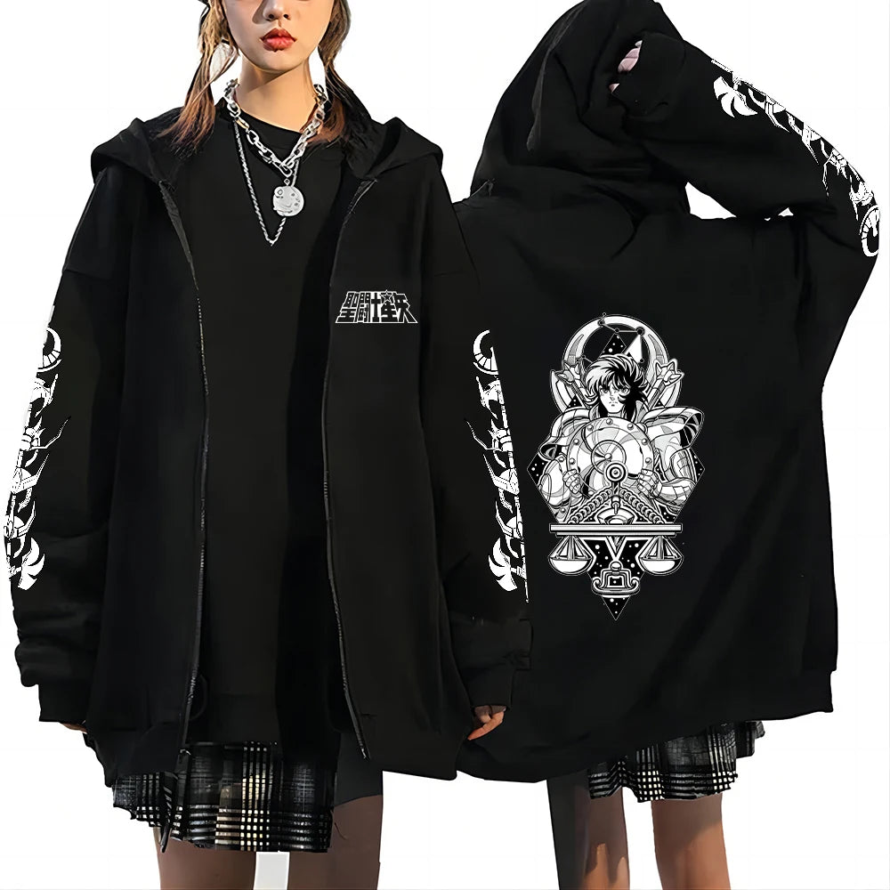 Saint Seiya Hoodie Anime Print Harajuku 3D Sweatshirt