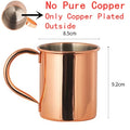 Copper Plated Mug 400ML Beer Coffee and Cocktail Cup