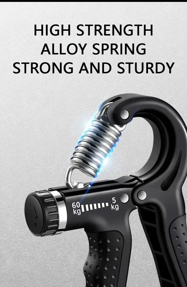 Adjustable Hand Grip Strengthener 10-100kg with Counter