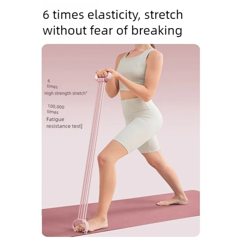 Yoga Stretching Belt Elastic Stretch Strap for Shoulder Practice