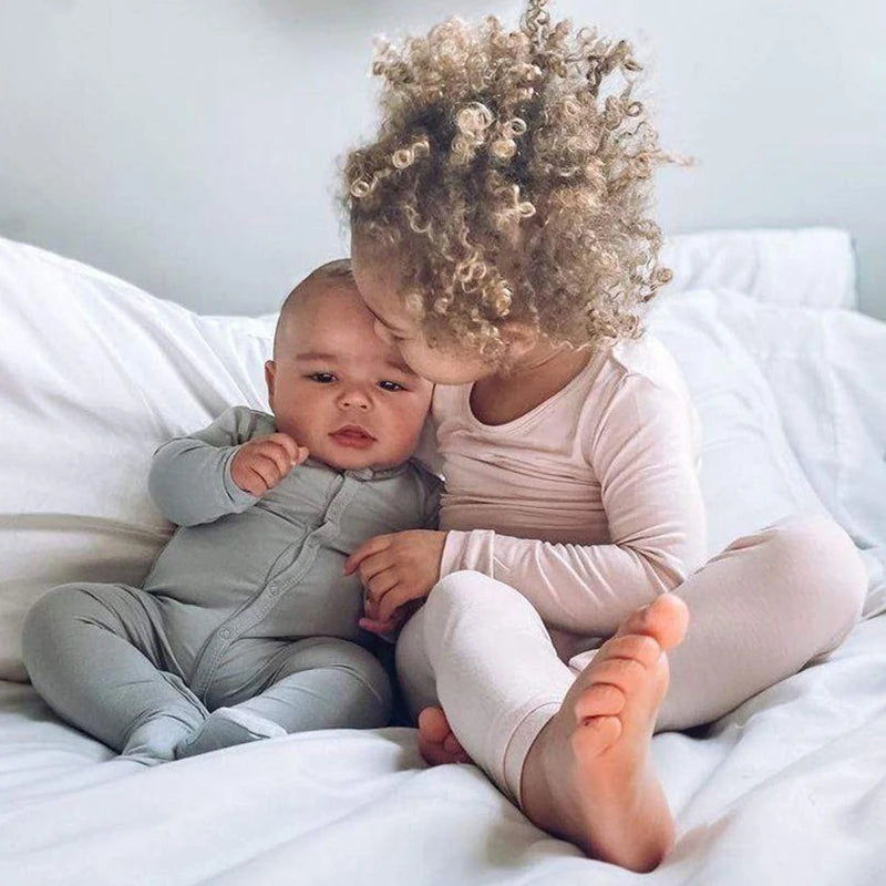 Kids Pajamas Sets Bamboo Fiber Breathable Sleepwear