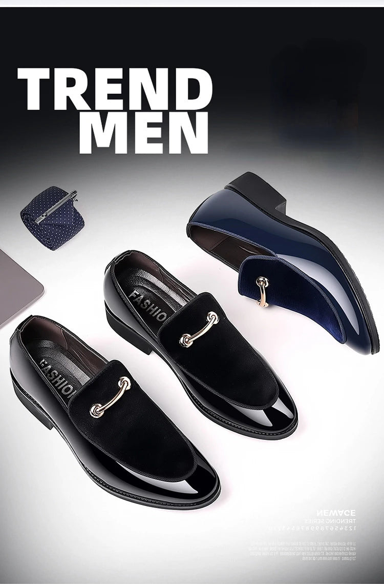 Suede Shoes for Men Italian Style Oxford Wedding Shoes