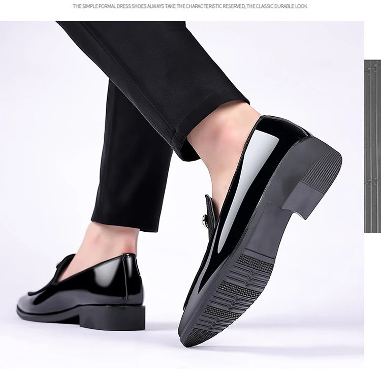 Suede Shoes for Men Italian Style Oxford Wedding Shoes