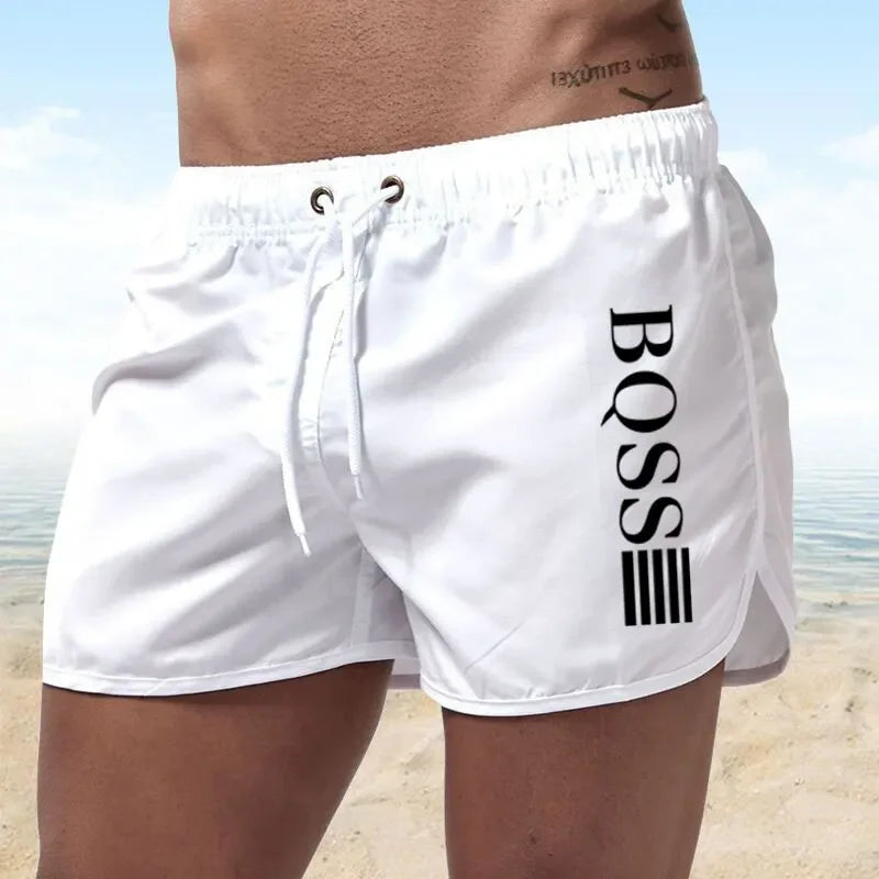 Men Swim Shorts Fast Drying Breathable Beach Shorts
