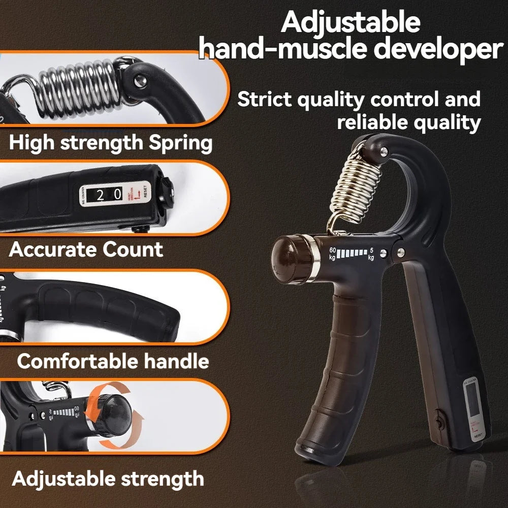 Grip Strength Trainer Adjustable Hand Grip for Men