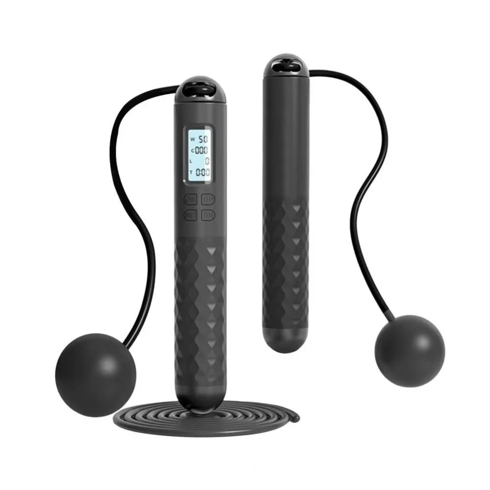 Cordless Jump Rope Anti-Skid Digital Skip Rope with Counter
