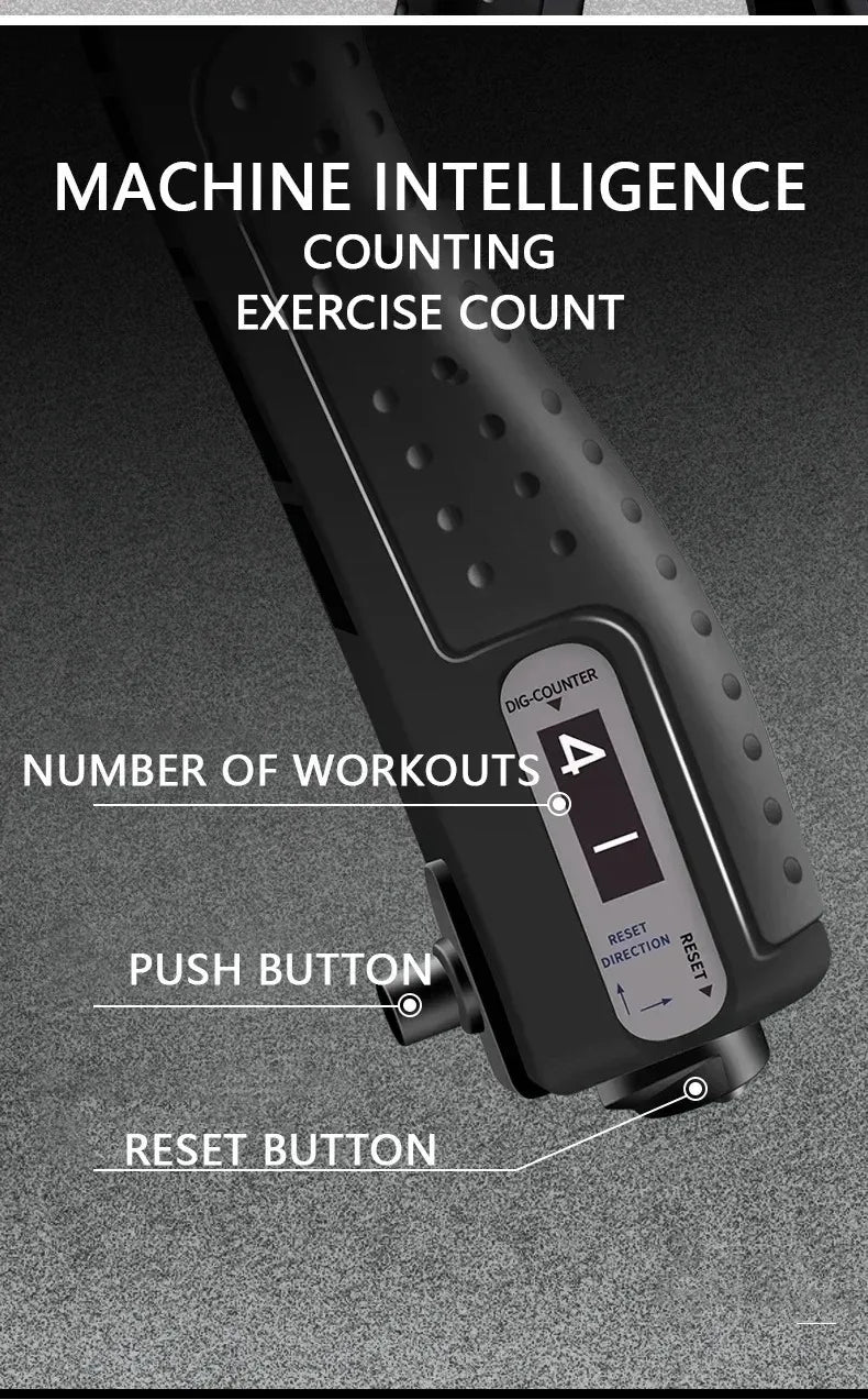 Adjustable Hand Grip Strengthener 10-100kg with Counter
