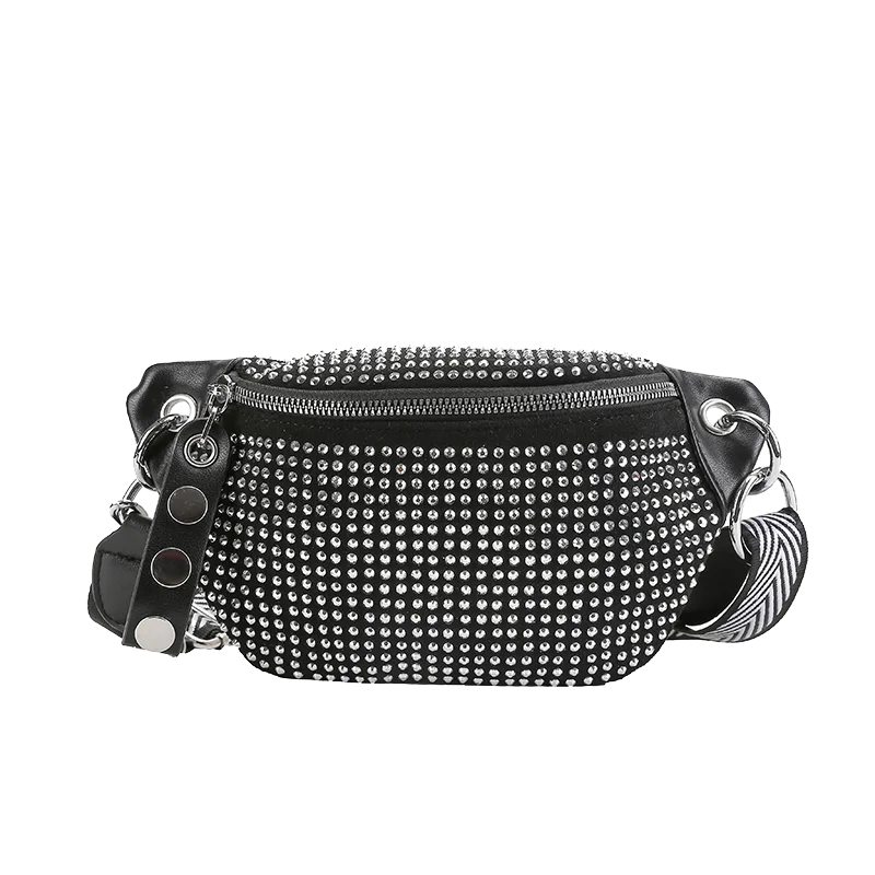 Lady Waist Bag Fashion Chain Crossbody Chest Bag