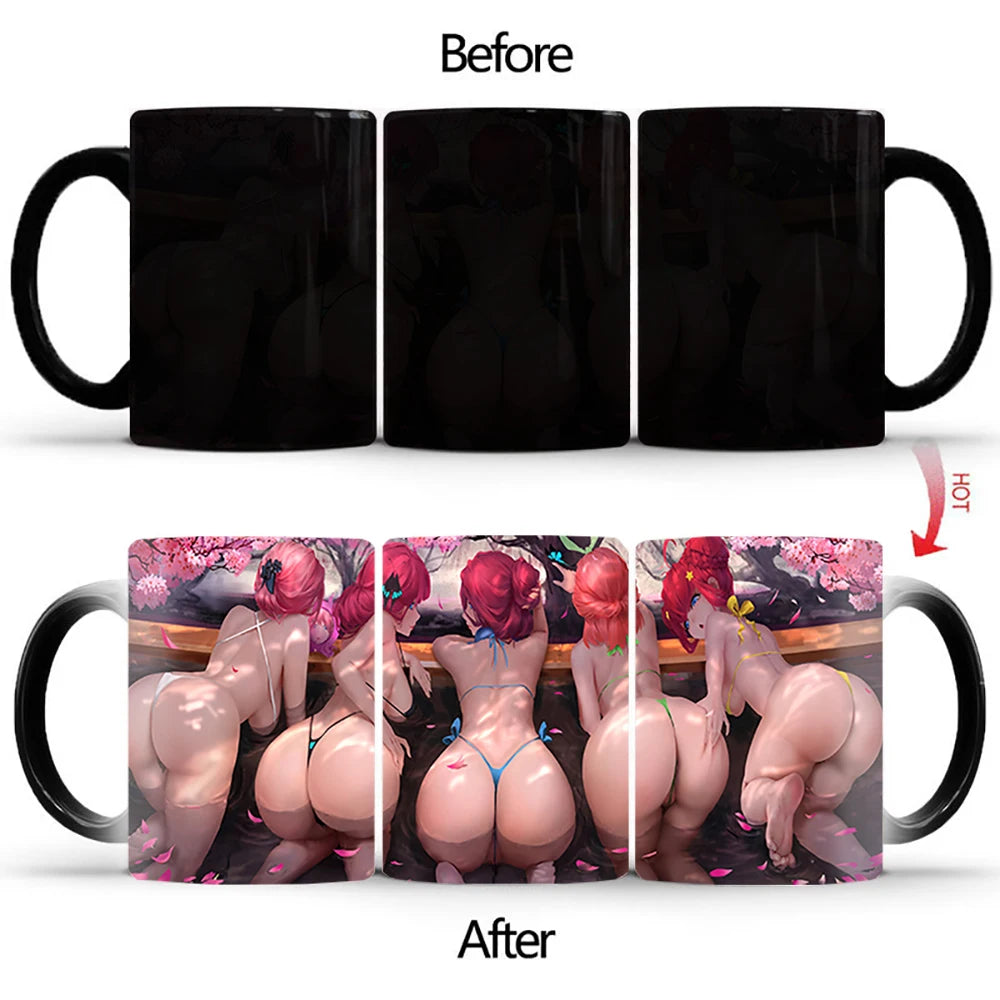 Color Changing Mug Creative Magic Hot Drink Cup