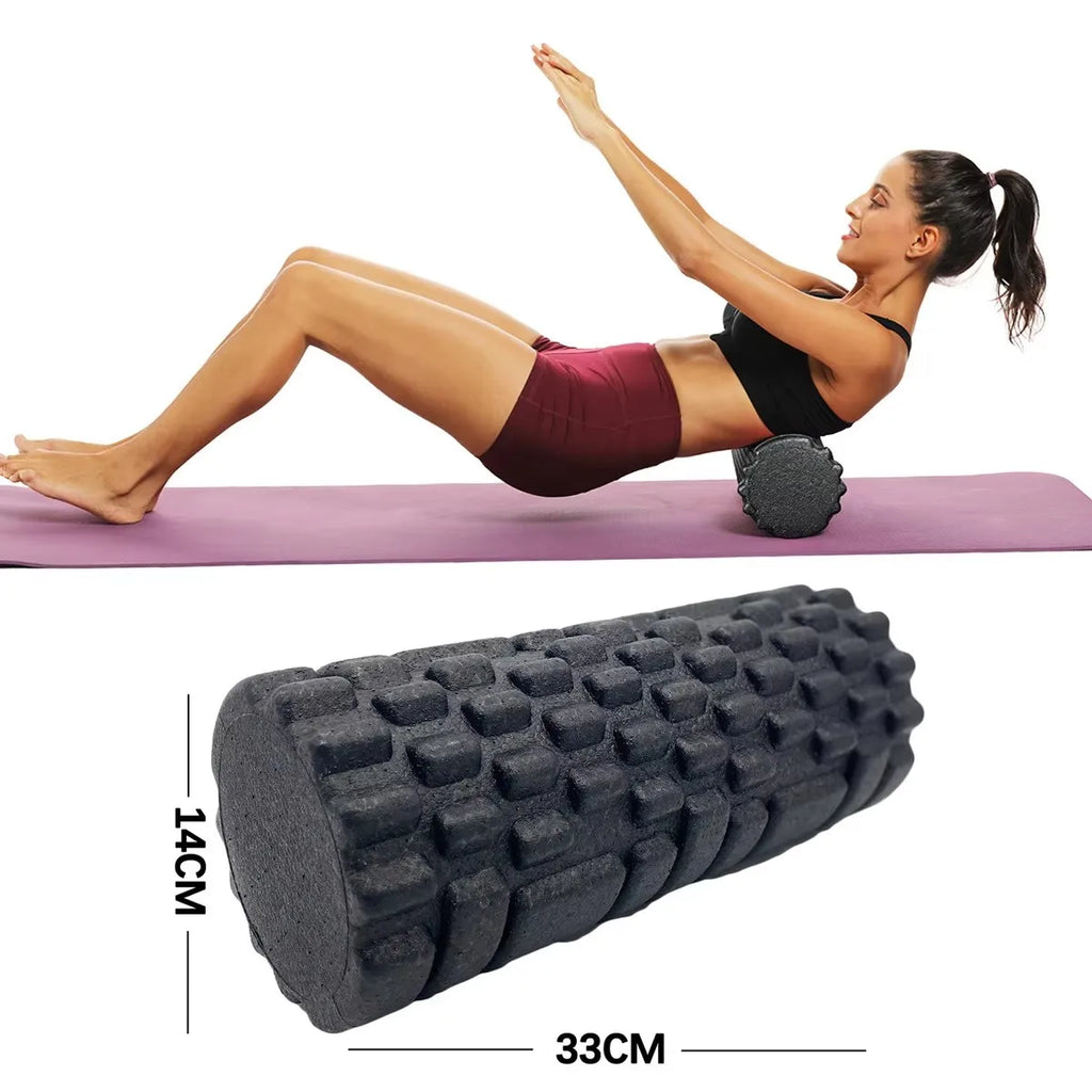 Fitness Foam Roller for Yoga, Pilates and Muscle Massage